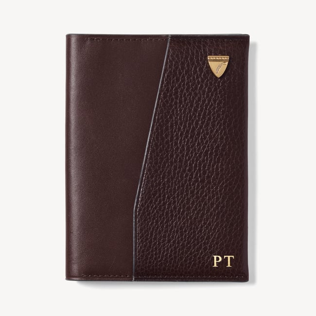 Heritage Passport Cover Conker Pebble