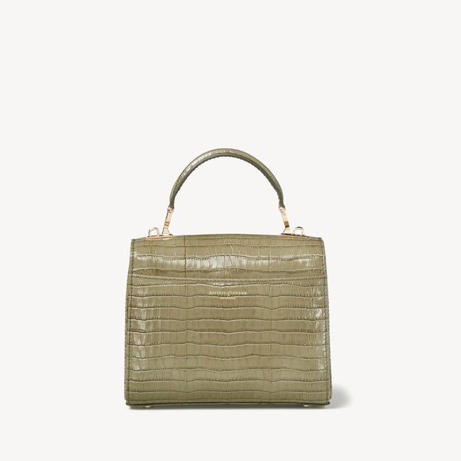Midi Mayfair® Deep Shine Fern Small Croc