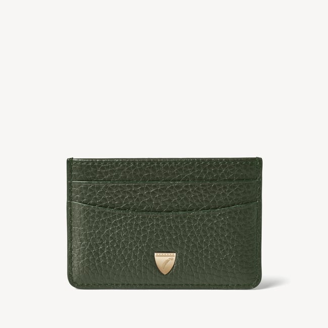 Slim Credit Card Holder Evergreen Pebble