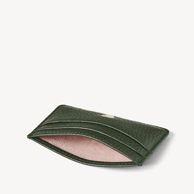 Slim Credit Card Holder Evergreen Pebble