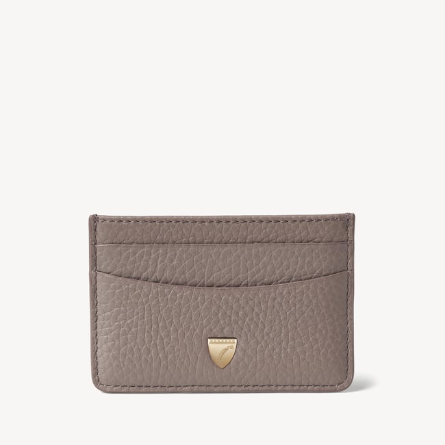 Slim Credit Card Holder Warm Grey Pebble