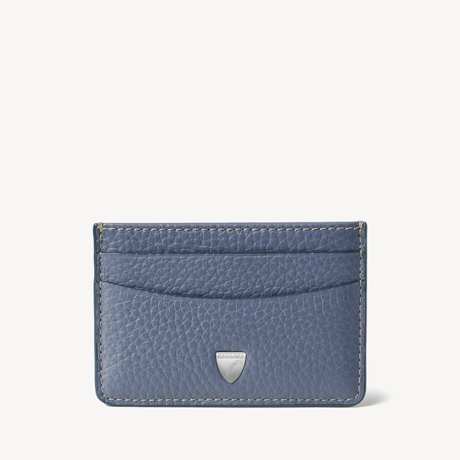 Slim Credit Card Holder Heritage Blue Pebble