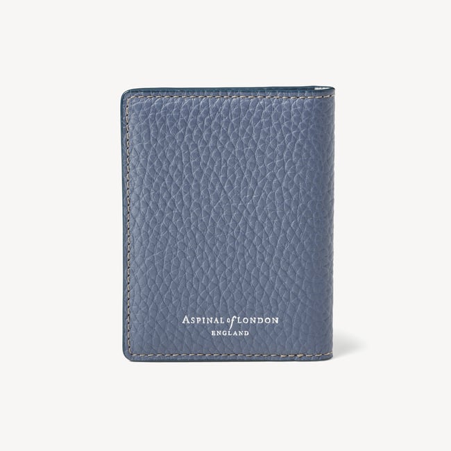 ID & Travel Card Case Heritage Blue Pebble