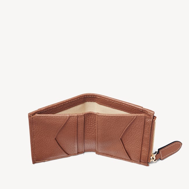 Hudson Multi-Use Pocket Wallet Tan Milled Pebble