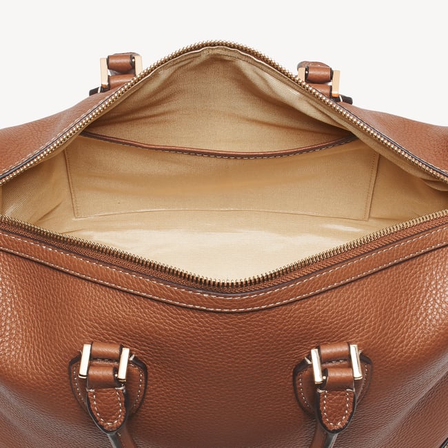 Hudson Midi Tan Milled Pebble