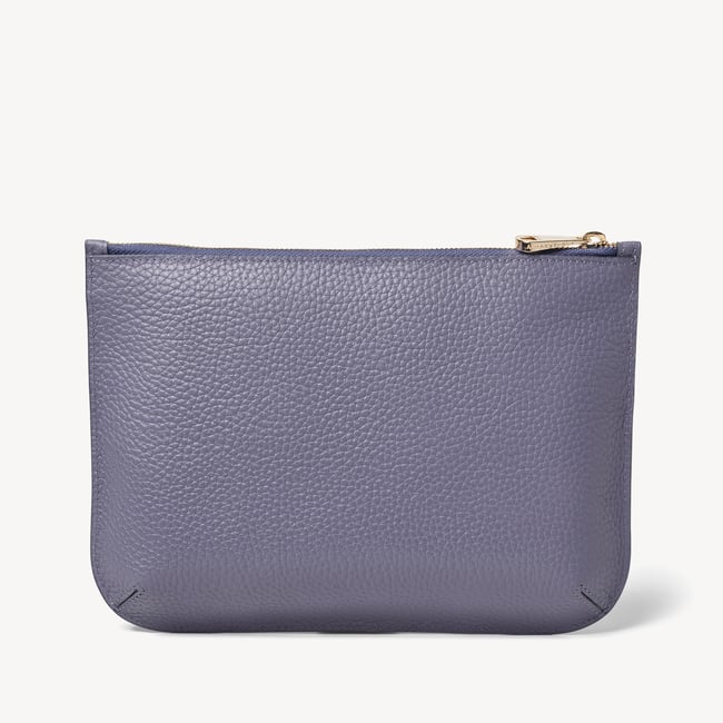 Large Ella Pouch Dusky Blue Pebble