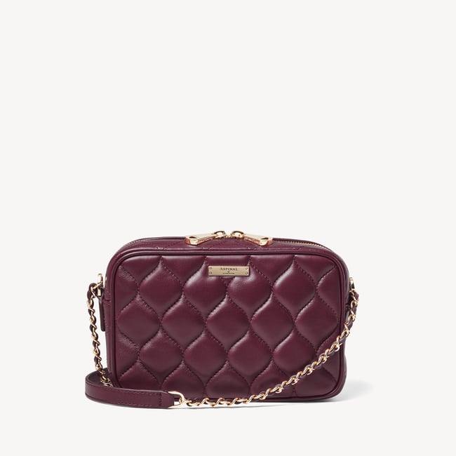 Alice Garnet Quilted Nappa