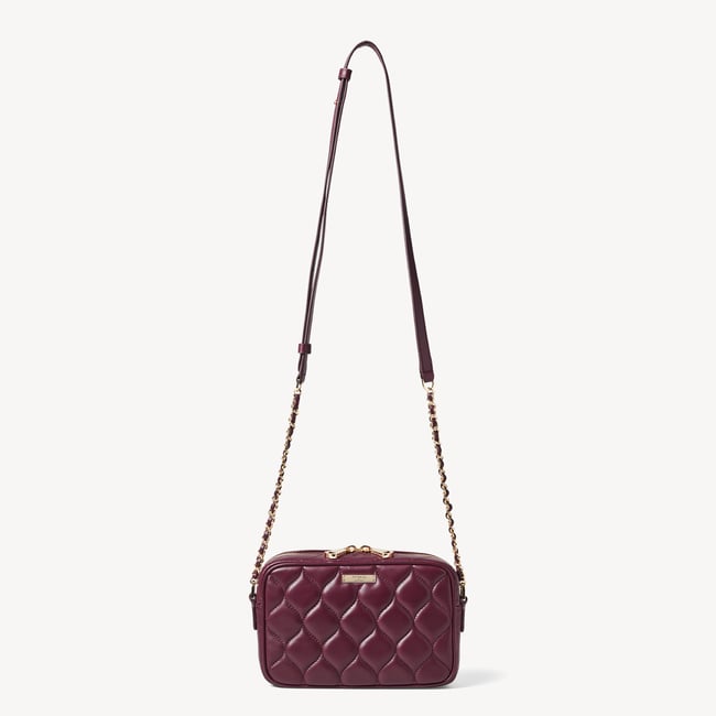 Alice Garnet Quilted Nappa
