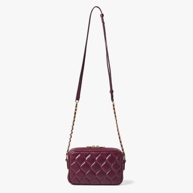 Alice Garnet Quilted Nappa
