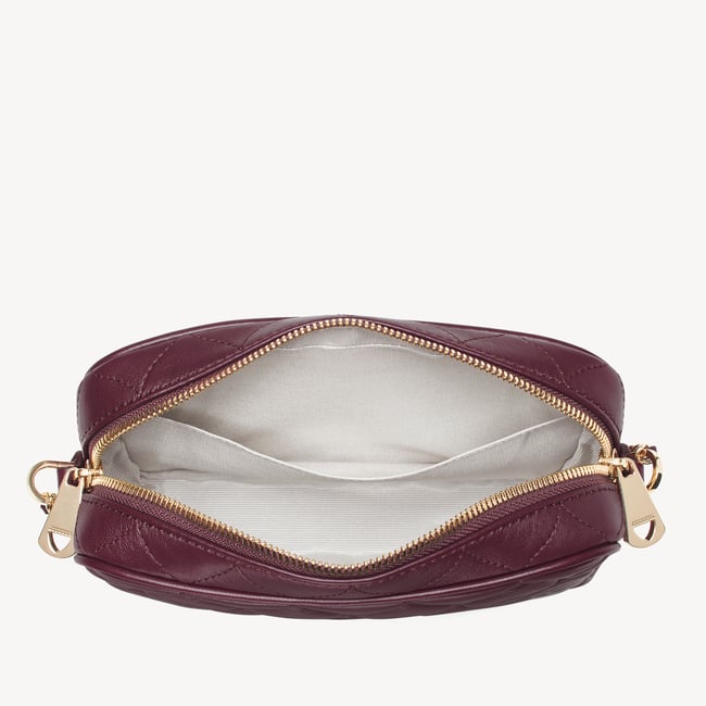 Alice Garnet Quilted Nappa