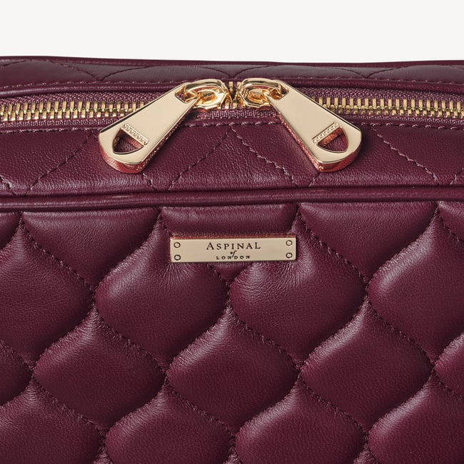 Alice Garnet Quilted Nappa