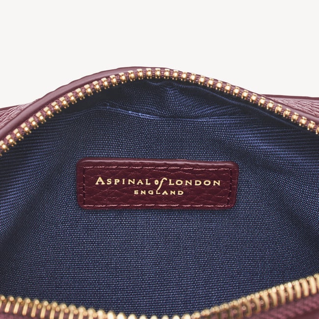 Camera Crossbody with Changeable Straps Garnet Pebble