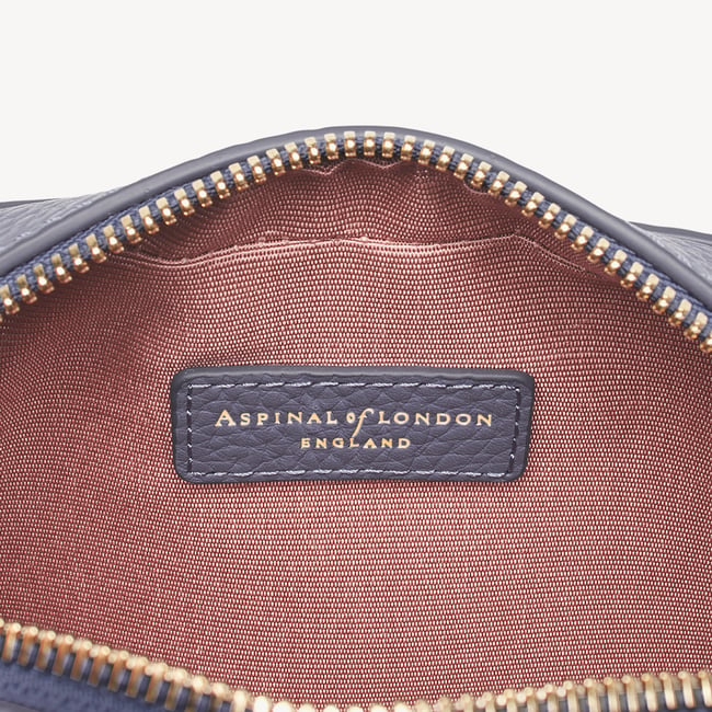 Camera Crossbody with Changeable Straps Dusky Blue Pebble