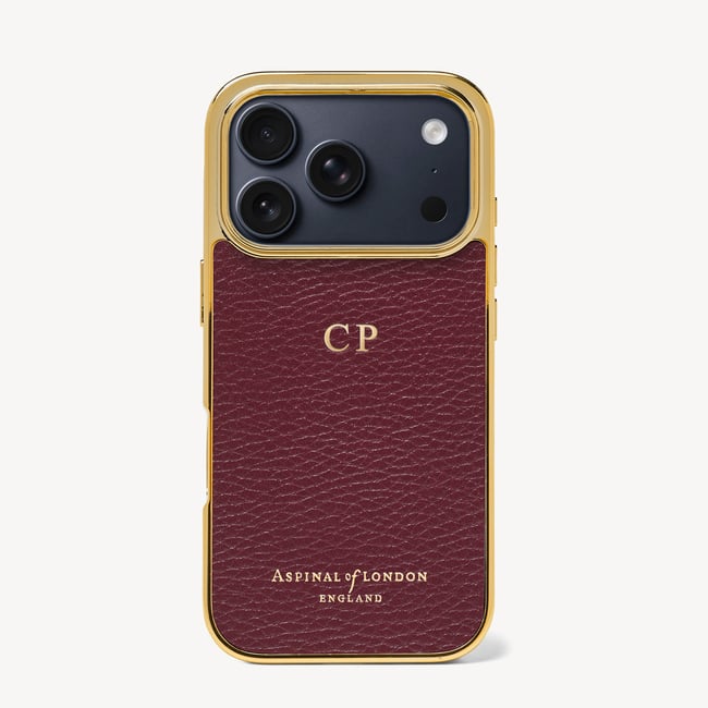 iPhone 18 Pro Case Garnet Pebble