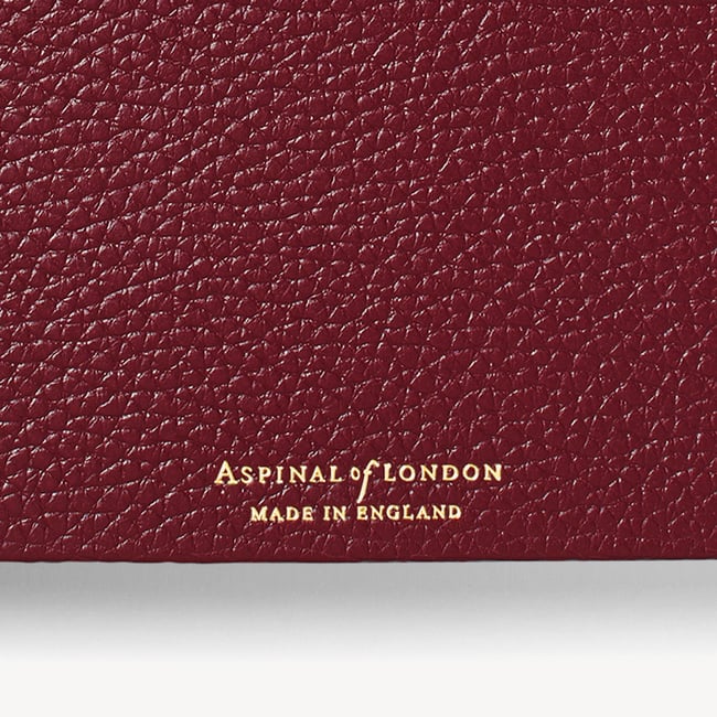 2027 A5 Day to Page Diary Garnet Pebble