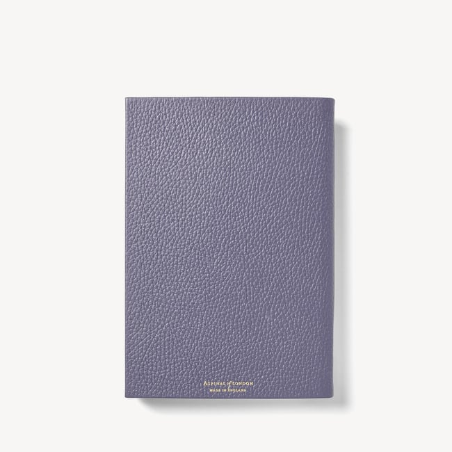 2027 A5 Day to Page Diary Dusky Blue Pebble