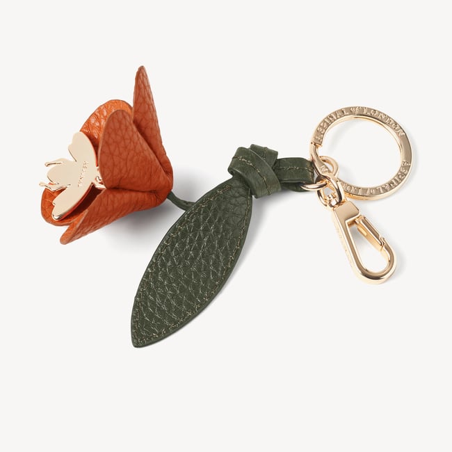 Wildflower & Bee Keyring Marmalade Pebble