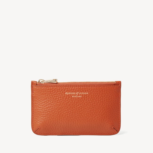 Ella Card & Coin Holder Marmalade Pebble