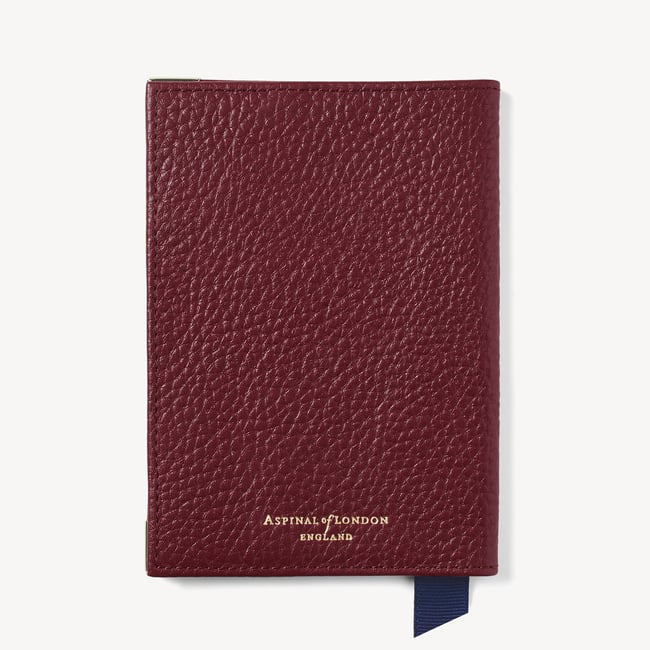 Passport Cover Garnet Pebble