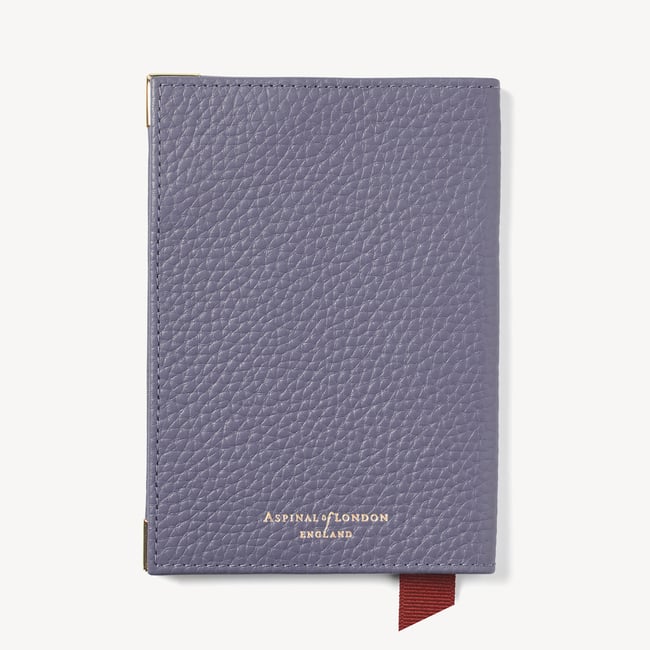 Passport Cover Dusky Blue Pebble
