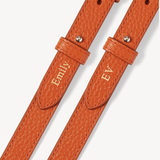 Camera Crossbody with Changeable Straps Marmalade Pebble