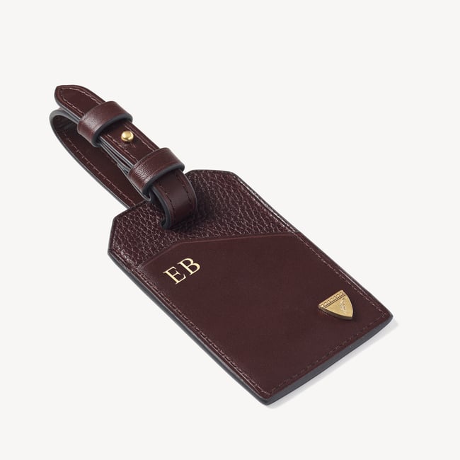 Heritage Luggage Tag Conker Pebble
