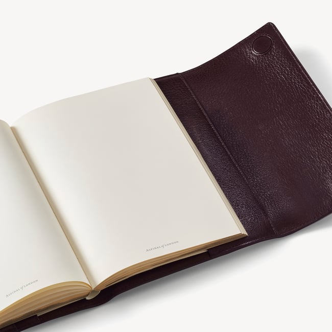 A5 Heritage Deluxe Refillable Journal Conker Pebble