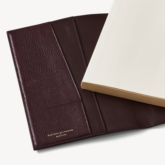 A5 Heritage Deluxe Refillable Journal Conker Pebble
