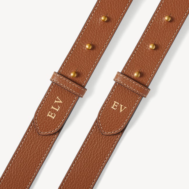 Ella Crossbody Tan Milled Pebble