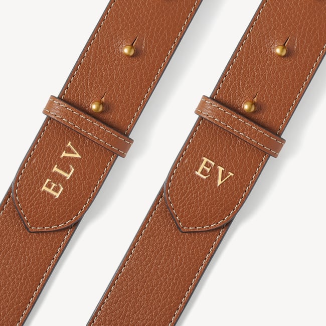 Ella Grande Crossbody Tan Milled Pebble