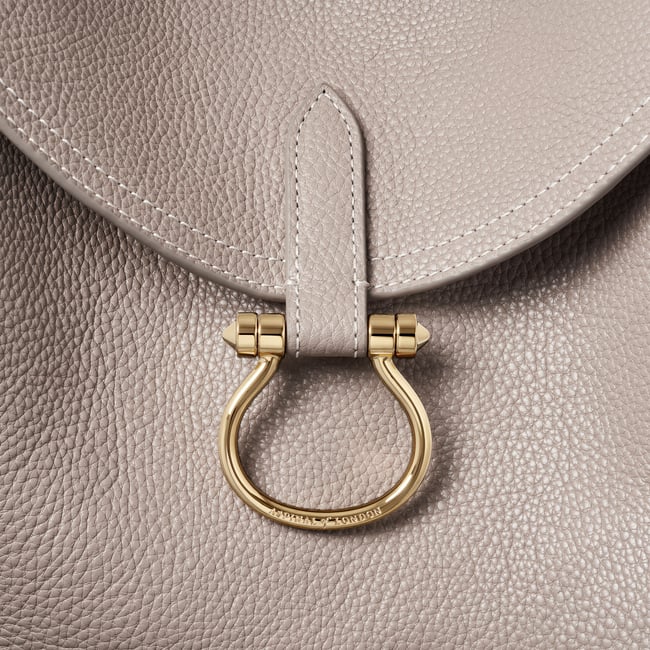 Bella Hobo Moleskin Milled Pebble