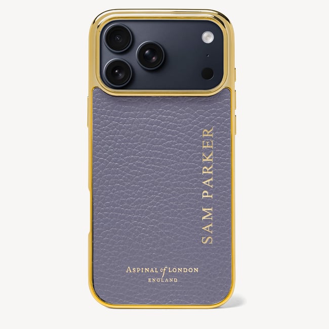 iPhone 18 Pro Max Case Dusky Blue Pebble