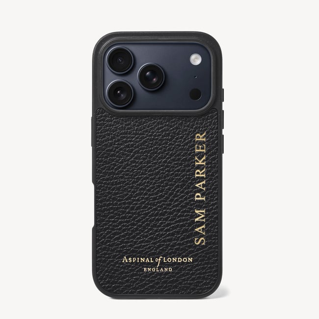 iPhone 17 Pro Case Black Pebble