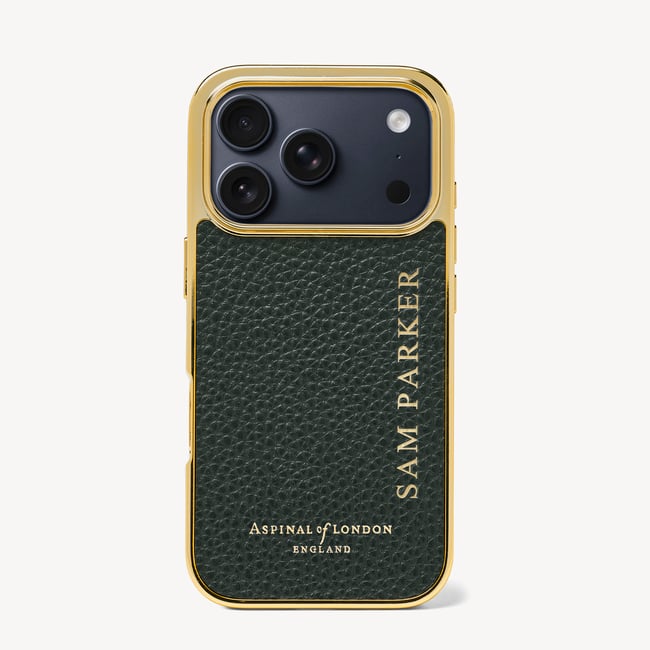 iPhone 17 Pro Case Alpine Green Pebble