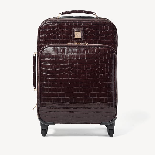 Connaught Cabin Case Deep Shine Amazon Brown Croc