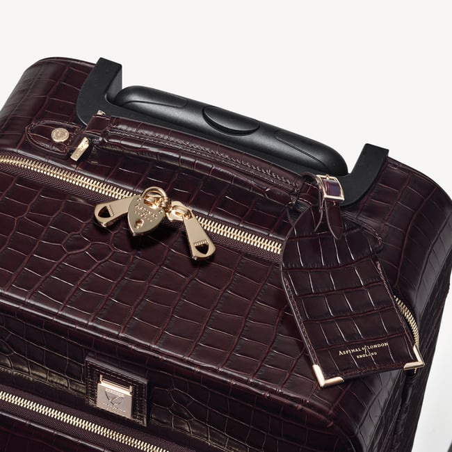 Connaught Cabin Case Deep Shine Amazon Brown Croc