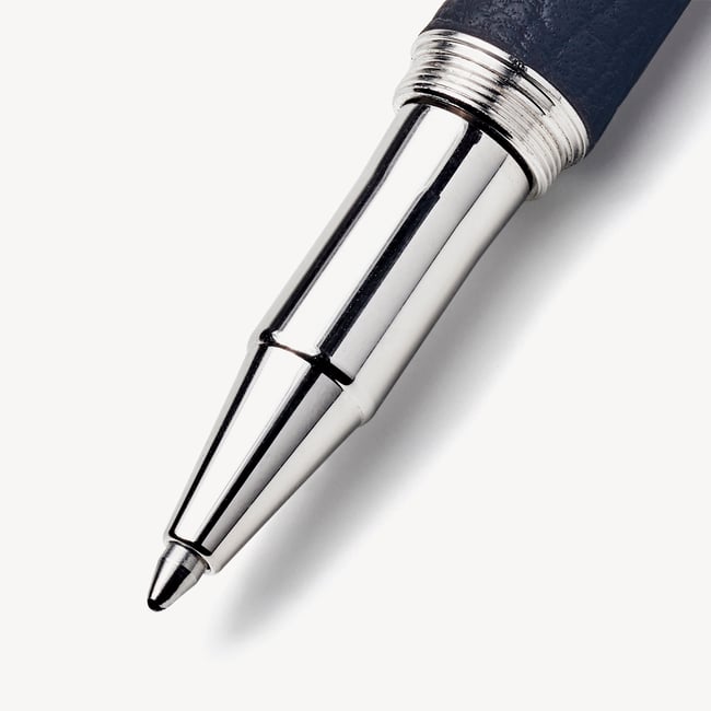 2027 A4 Week to View Diary & Pen Set Navy Pebble