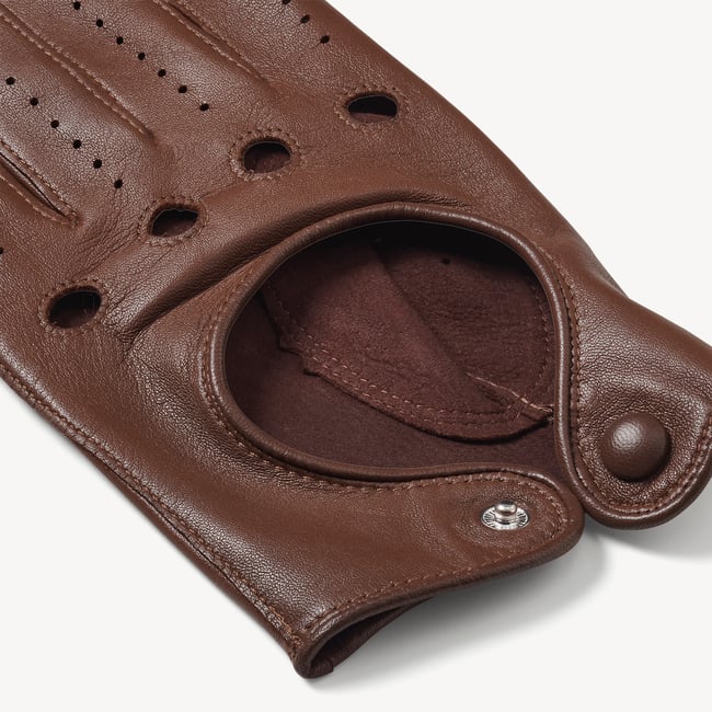 Men's Driving Gloves Saddle Tan Nappa