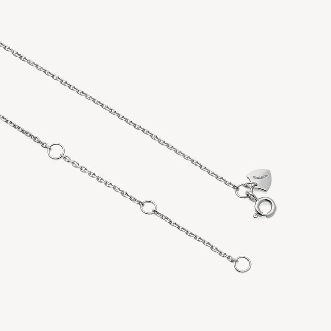 Edwardian Kiss Pendant & Studs Set White Topaz & Sterling Silver 925