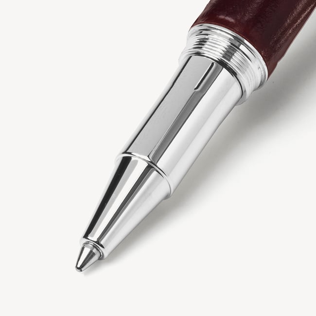 London Ballpoint Pen Deep Shine Amazon Brown Croc