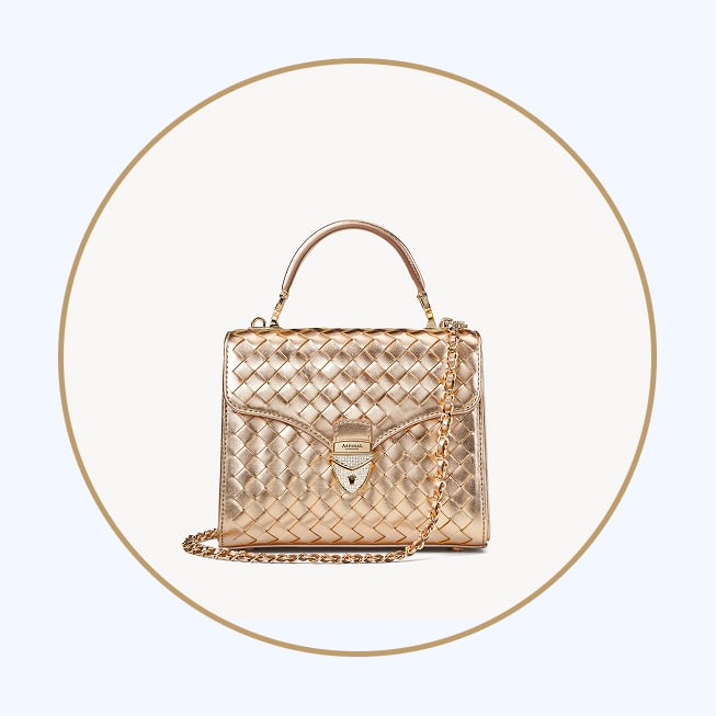 Champagne Metallic Woven Midi Mayfair®