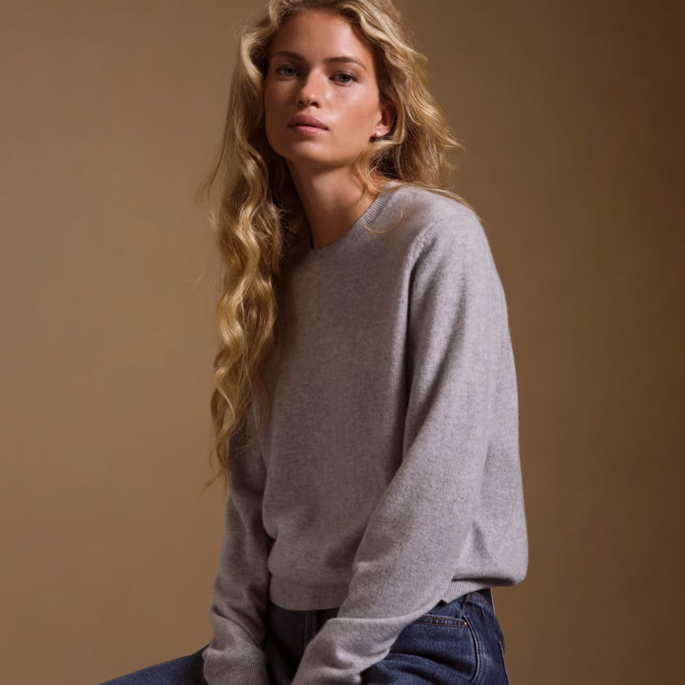 Crew Neck Cashmere Jumper