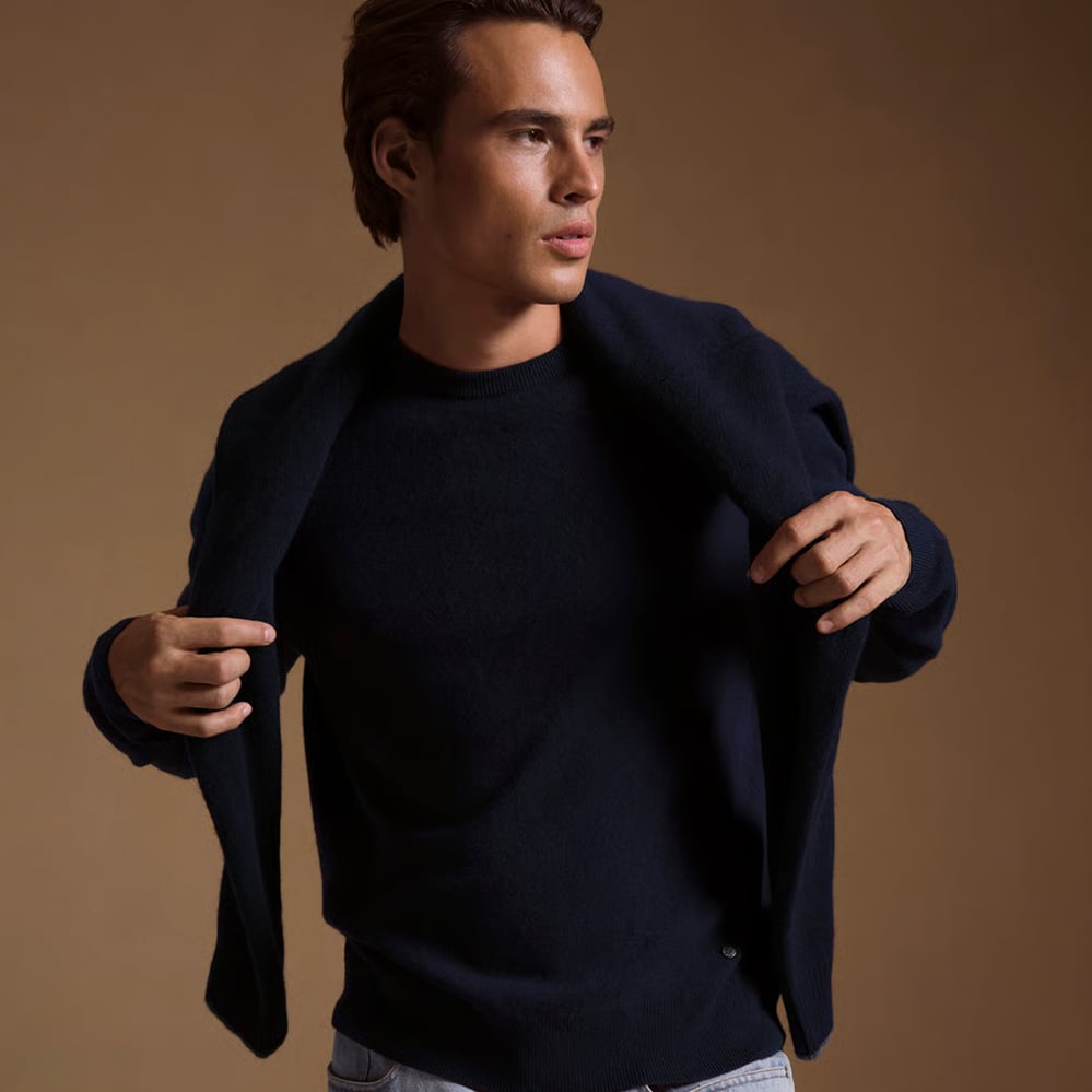 Crew Neck Cashmere Jumper