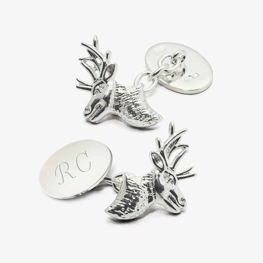 Sterling Silver Sporting Cufflinks
