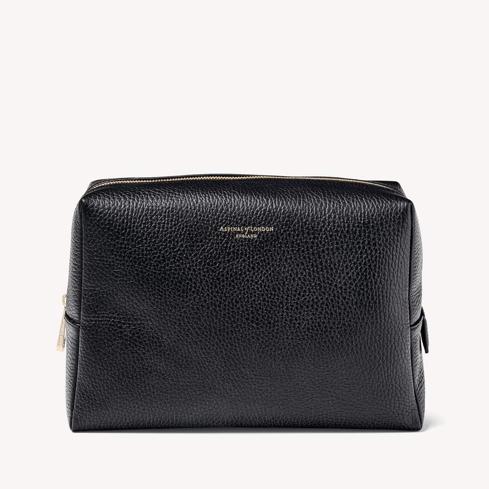 London Toiletry Bag Black Pebble