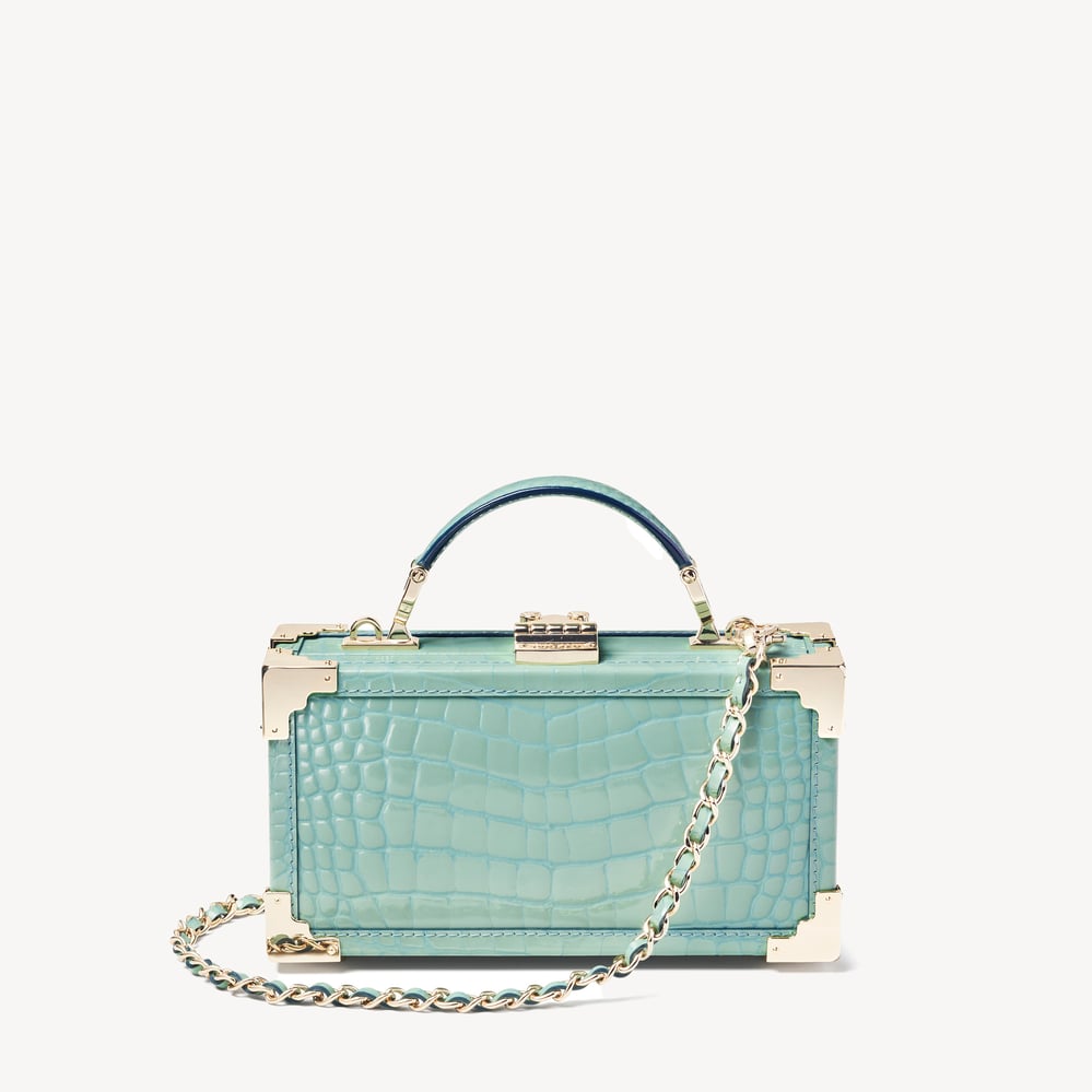 Trinket Box Willow Patent Croc