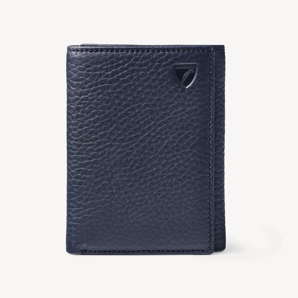 Trifold Wallet Navy Pebble