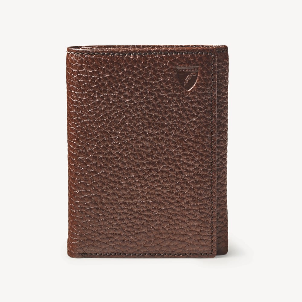 Trifold Wallet Tobacco Pebble