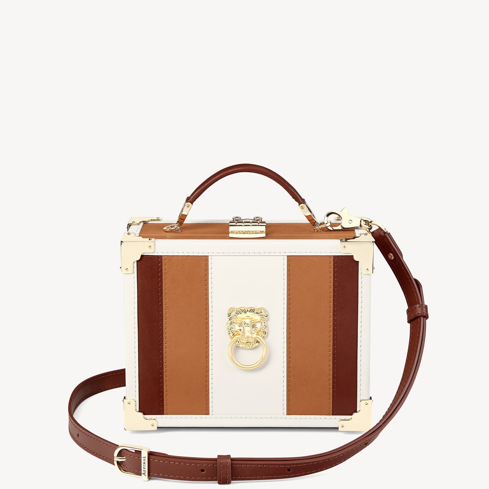 Trunk Signature Lion's Head with Tan, Ivory & Redwood