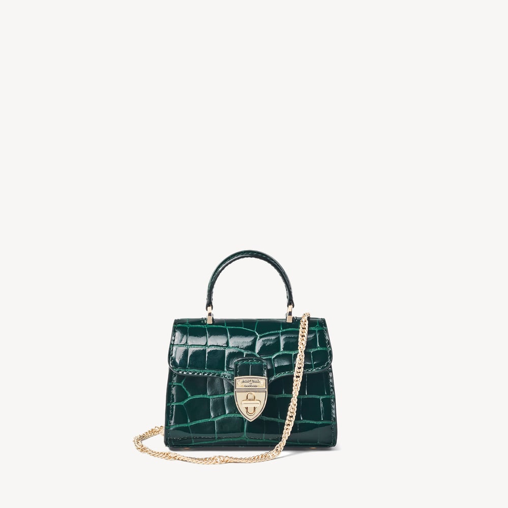 Nano Mayfair® Evergreen Patent Croc
